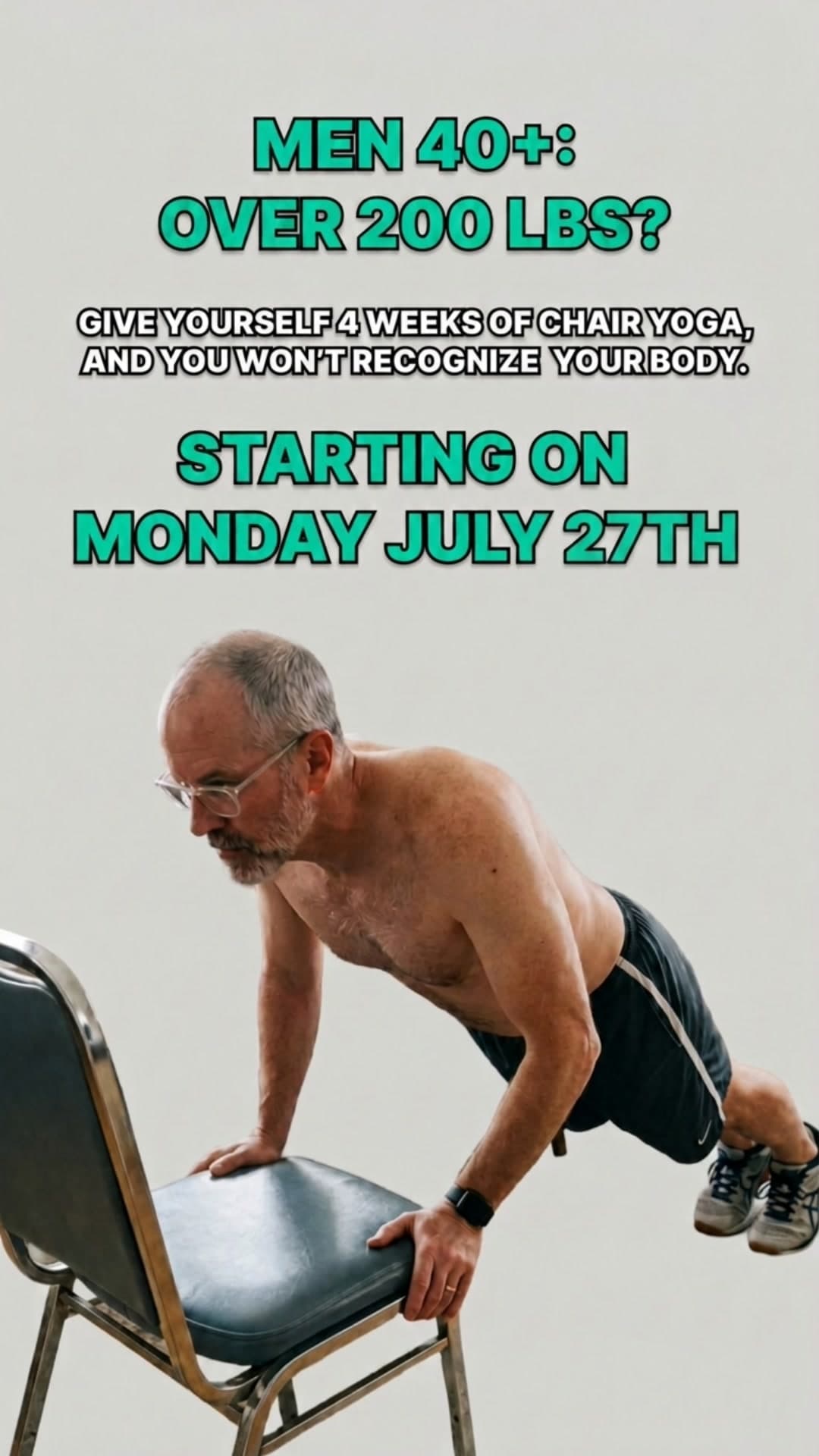 Coach Mike Aibro ad creative, July 2026