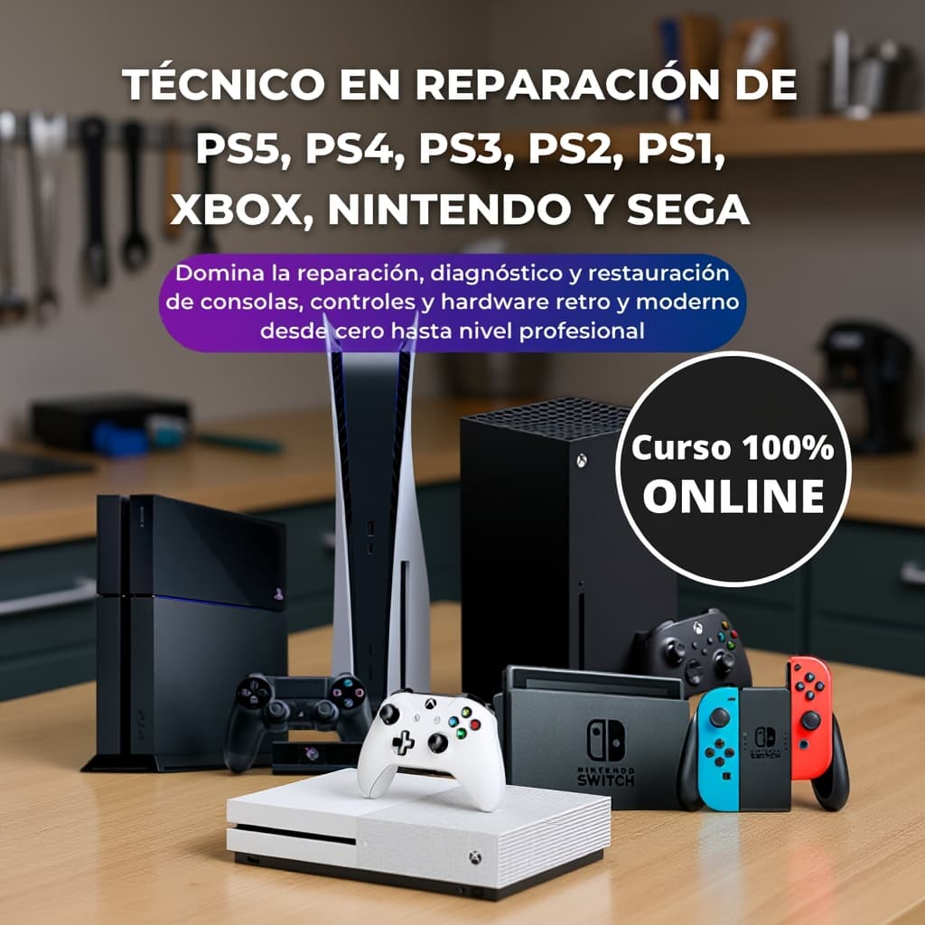 Aprende Online Reparaciones PRO ad creative, July 2026