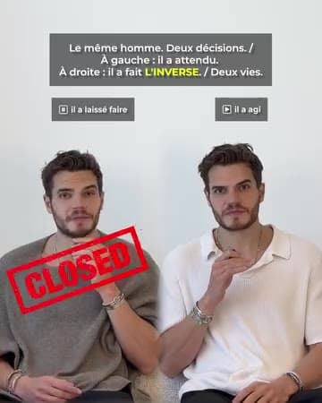 Quentin et Edouard ad creative, June 2026