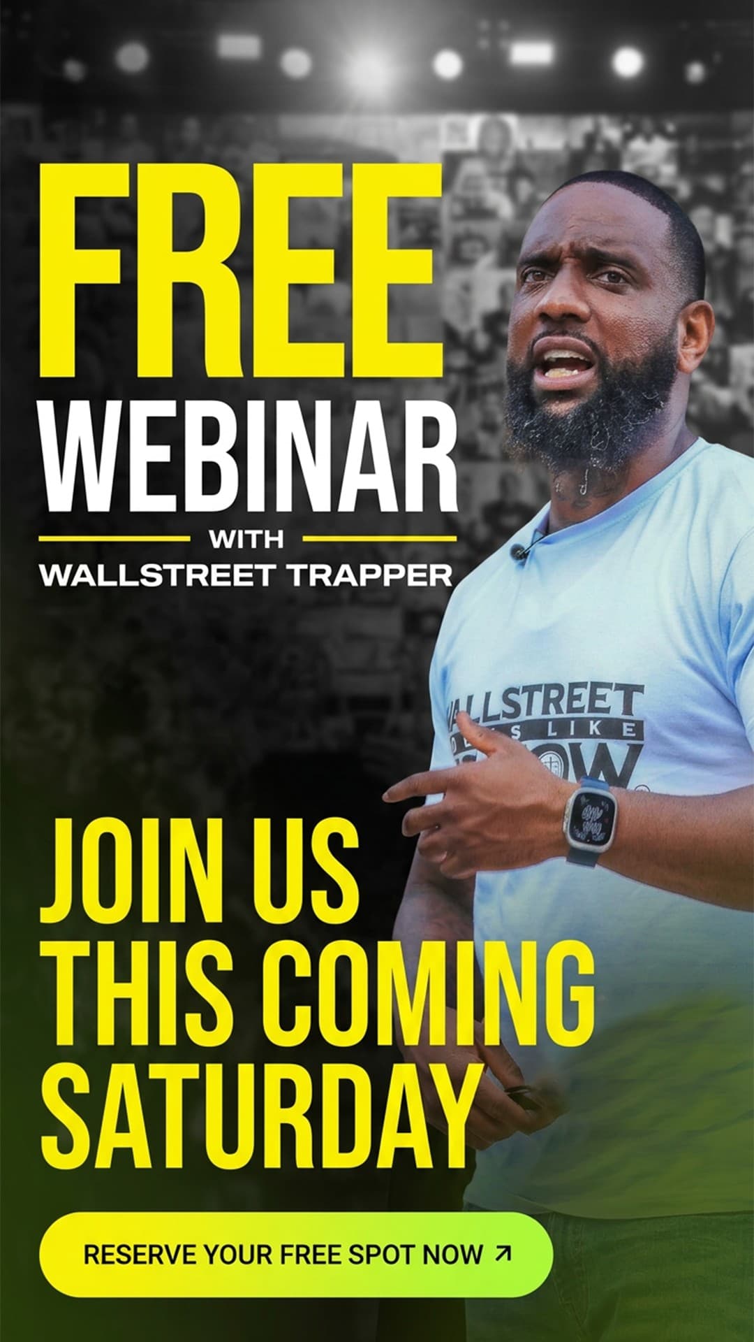Wall Street Trapper ad creative, July 2026