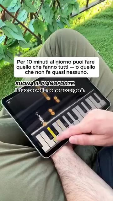 Piano in 10 Minutes a Day ad creative, June 2026