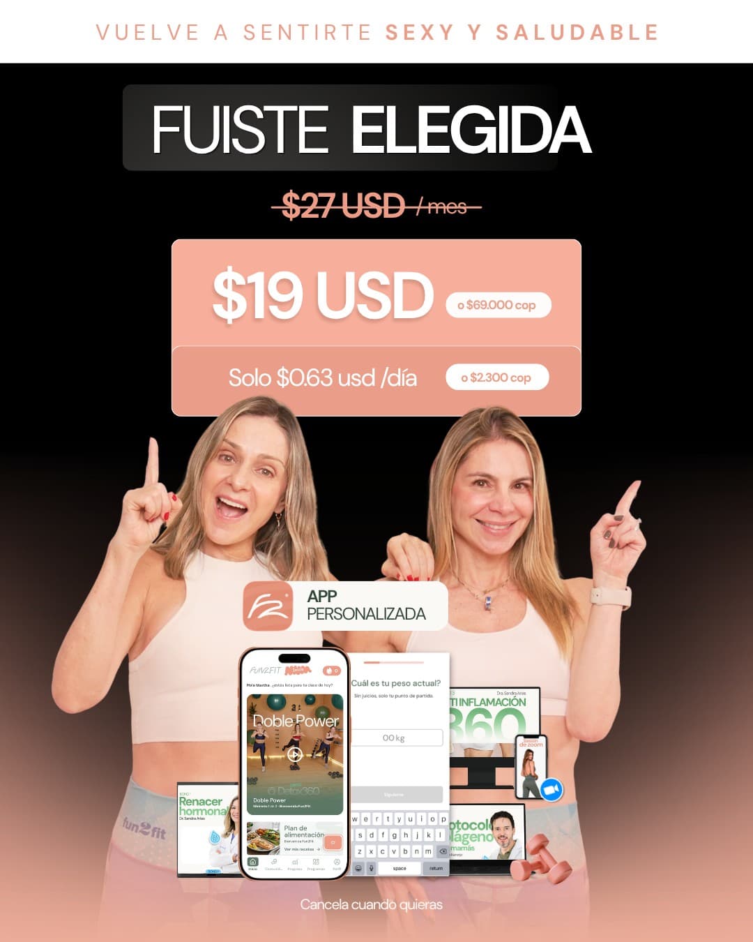 Facebook ad by Evolución Fun2Fit