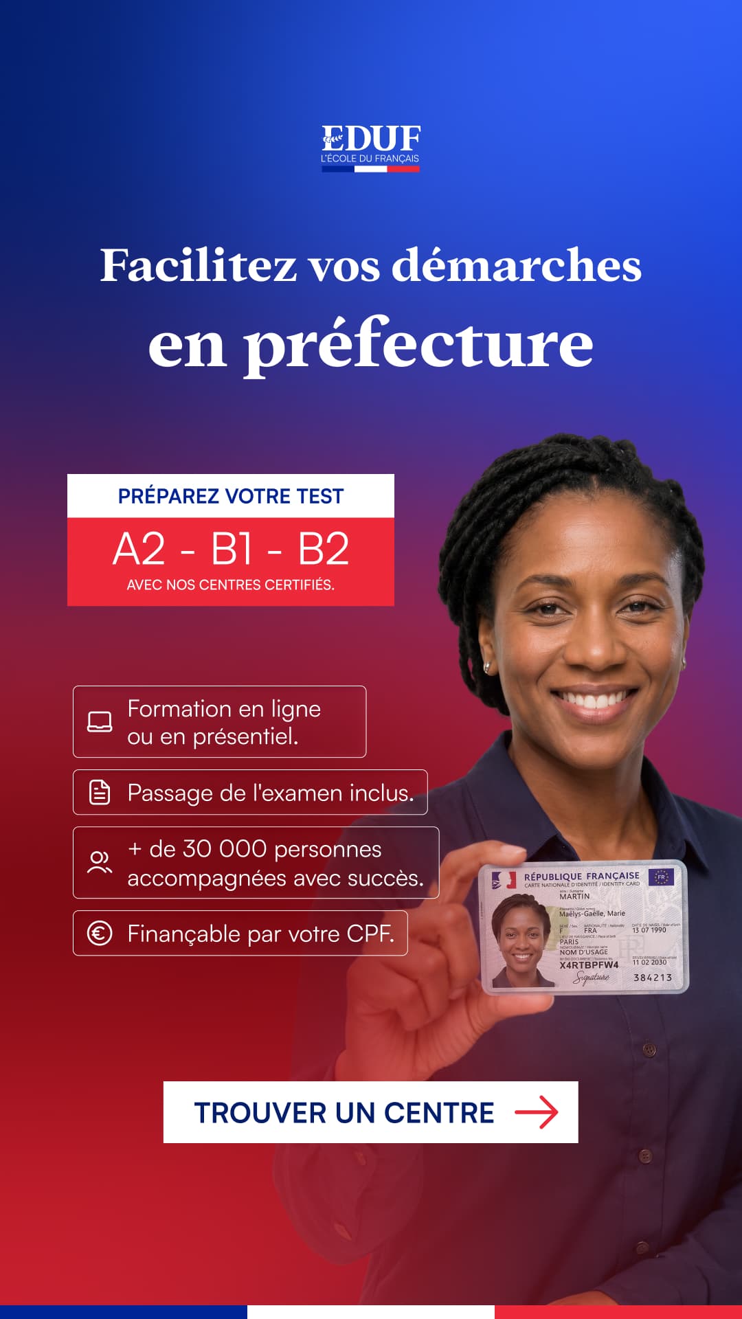 EDUF ad creative, June 2026