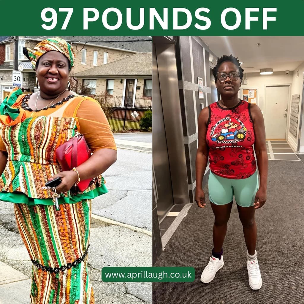 April Laugh Fitness Community ad creative, July 2026