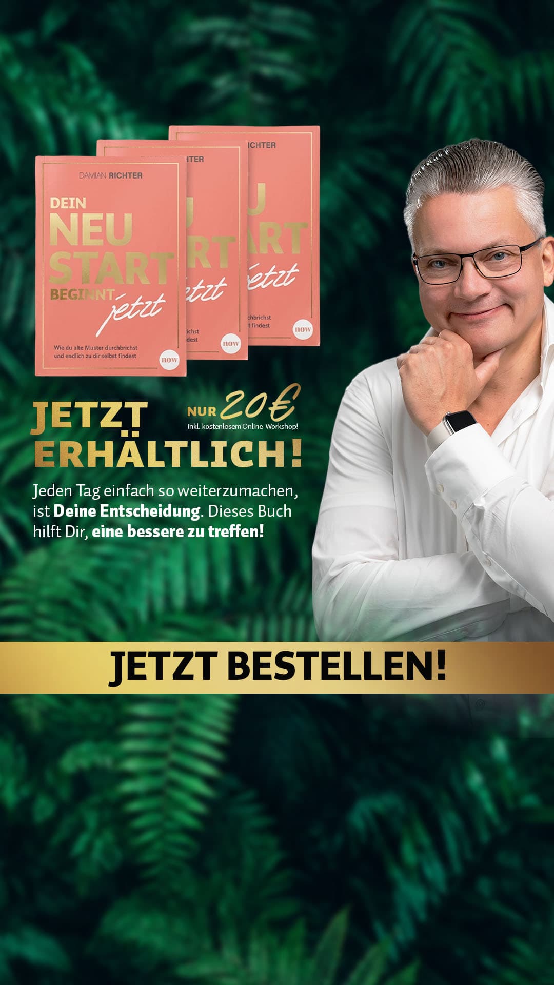 Damian Richter ad creative, June 2026