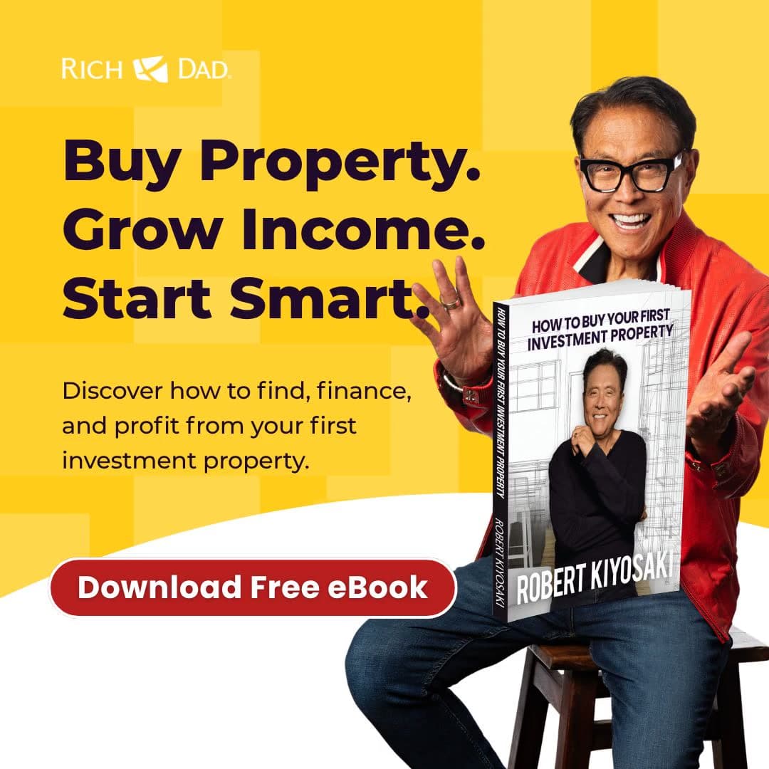 Robert Kiyosaki ad creative, July 2026
