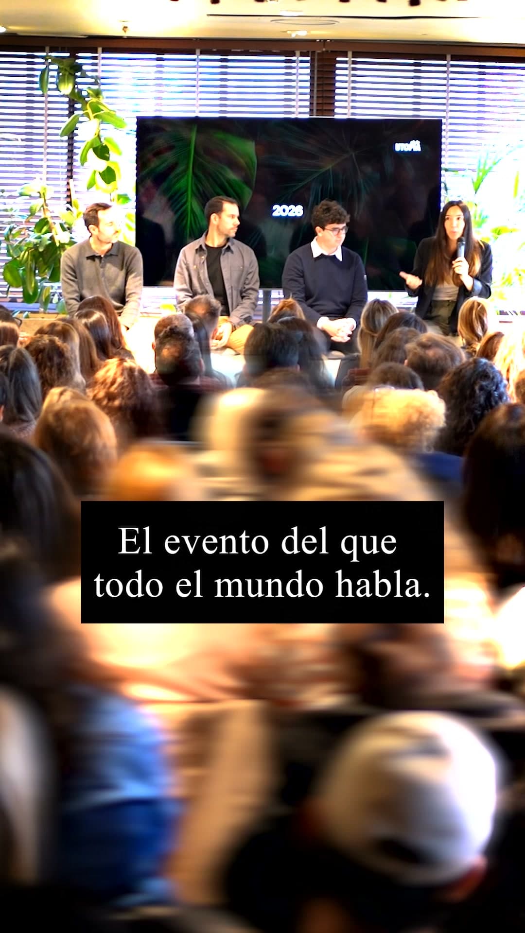 Evento Emprendimiento Madrid ad creative, July 2026