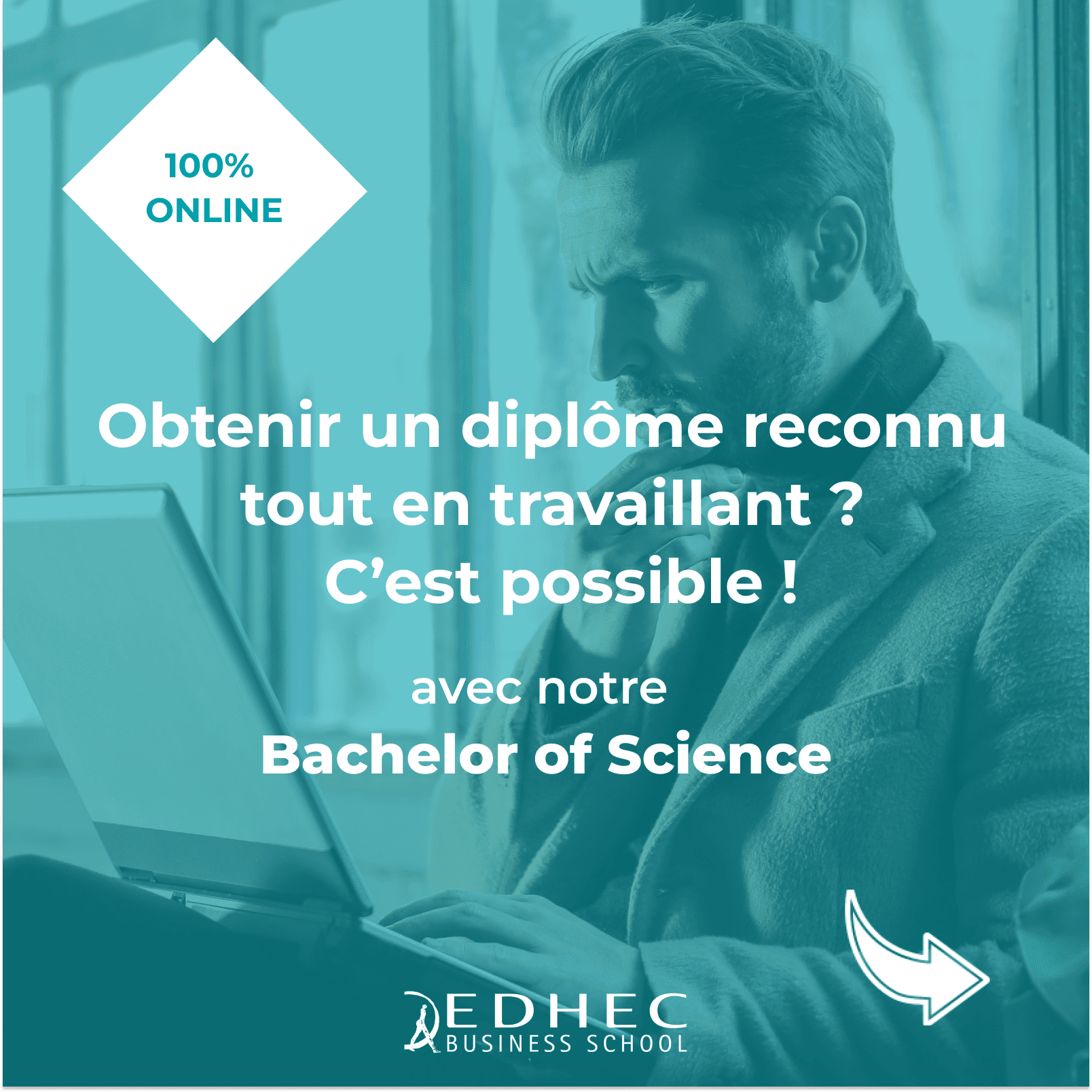 Facebook ad by EDHEC Online