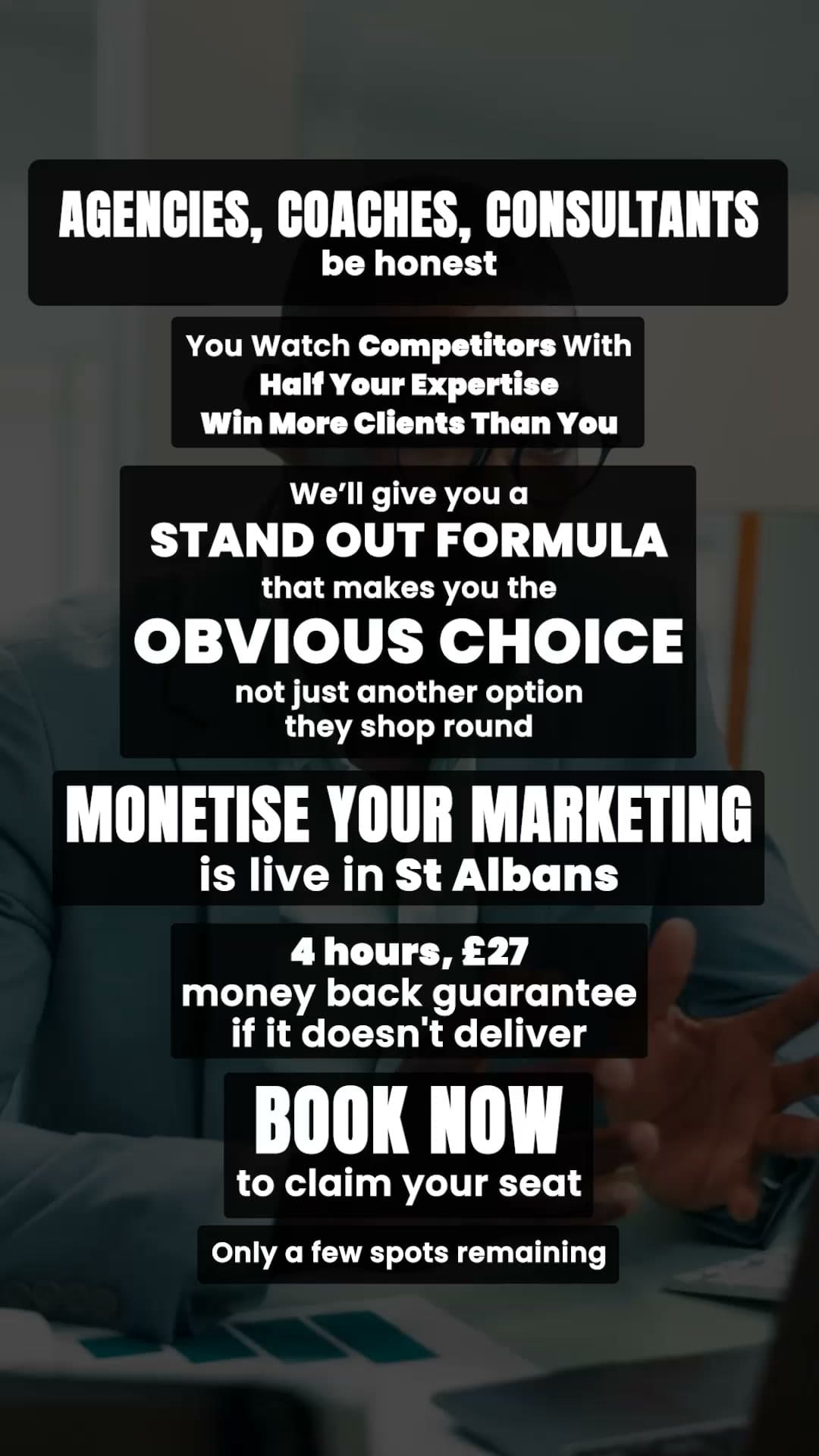 Presentation Profits ad creative, July 2026