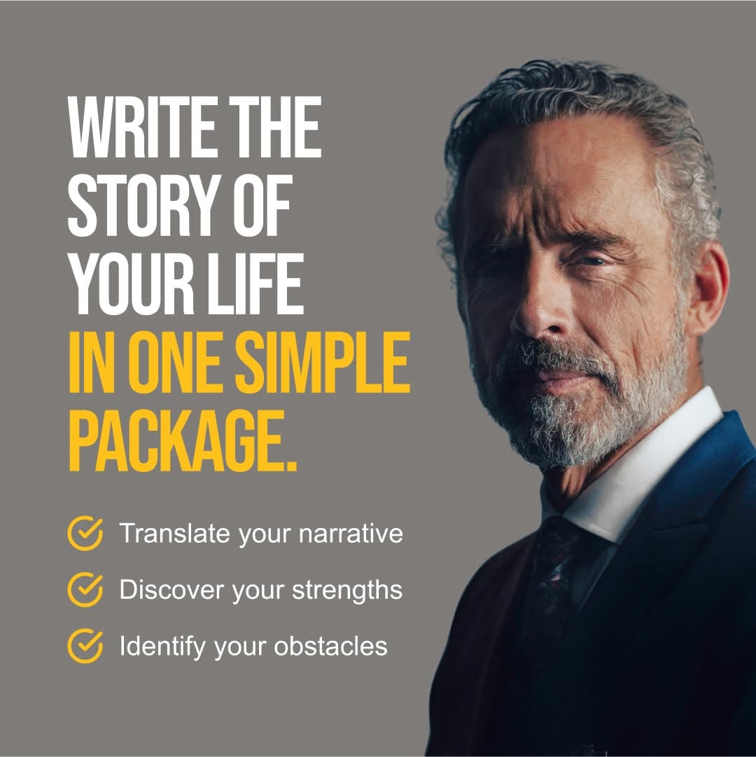 Dr Jordan B Peterson ad creative, July 2026