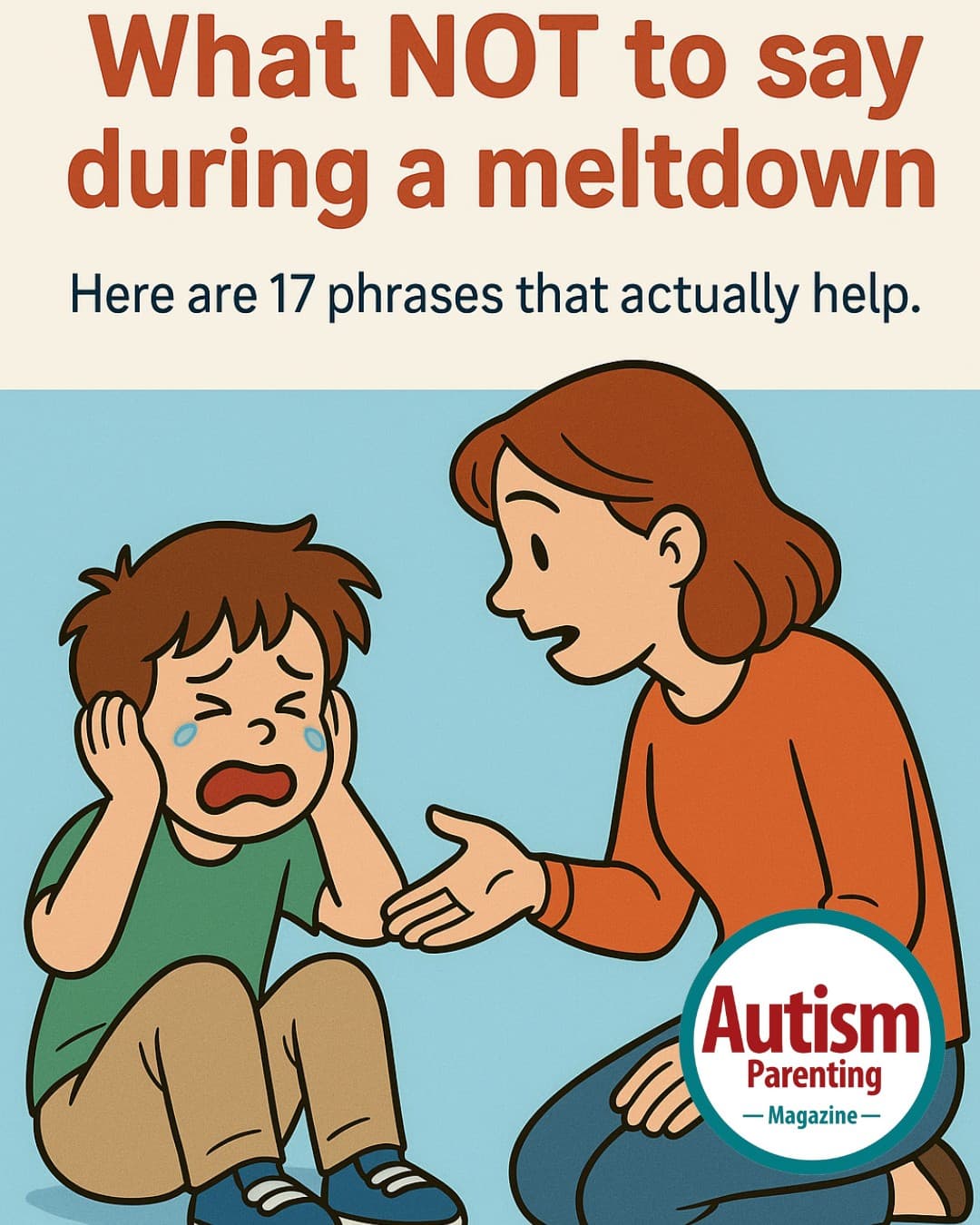 Autism Parenting Magazine ad creative, July 2026