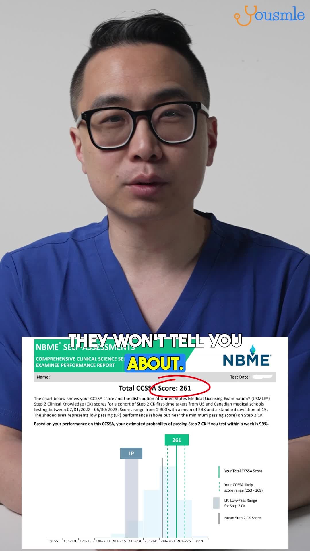 Facebook ad by Yousmle.com - How I Scored 270 on the USMLE Step 1