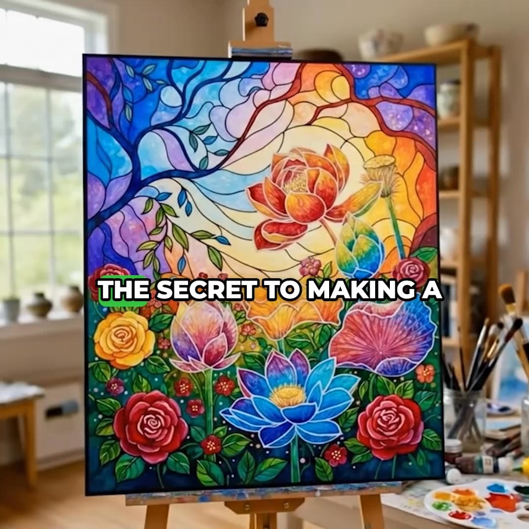 Facebook ad by Acrylic Art University