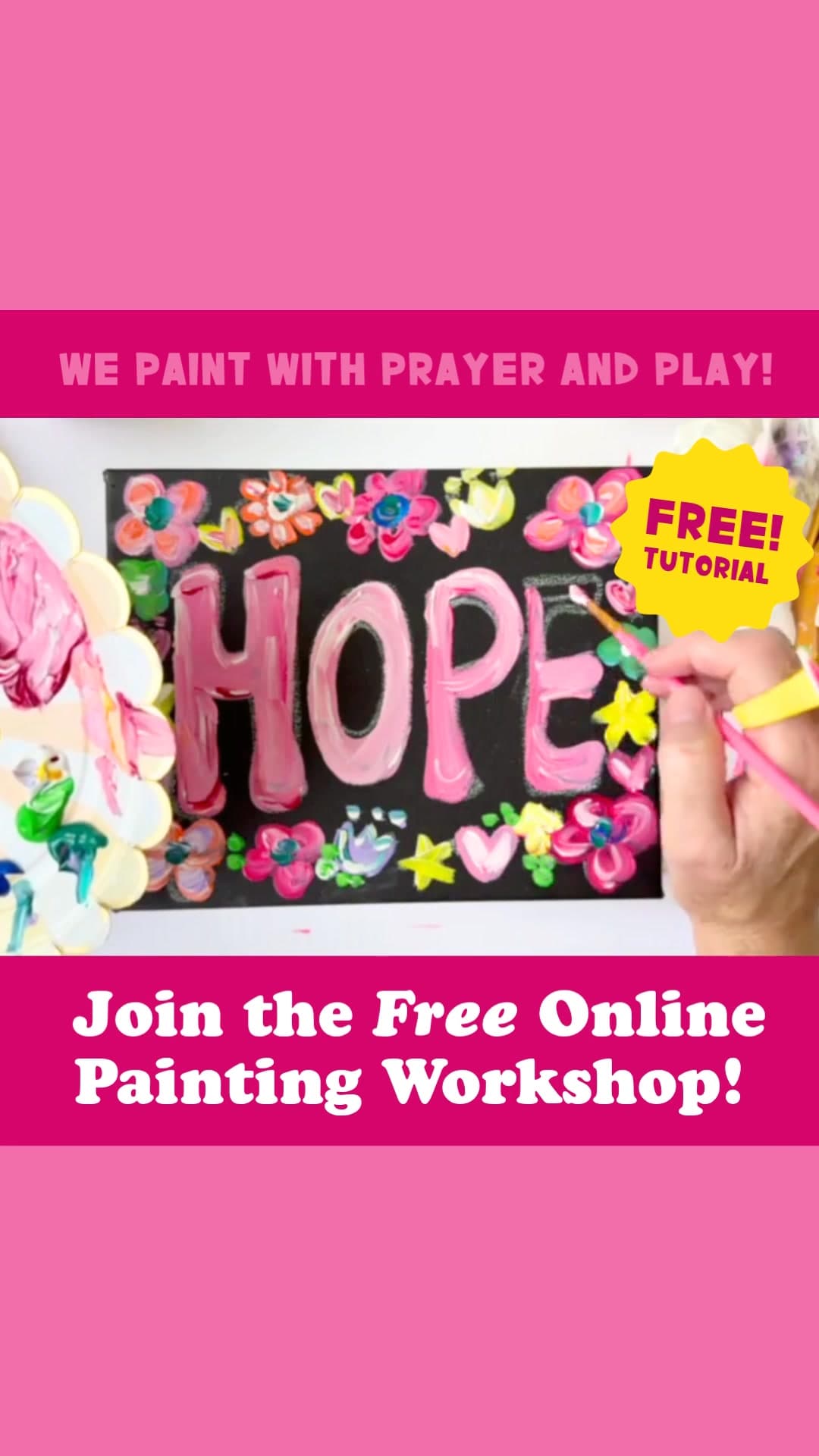 Facebook ad by Tricia Robinson Art