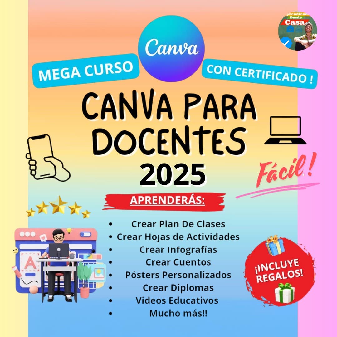 Facebook ad by Aprendiendo Desde Casa Digital