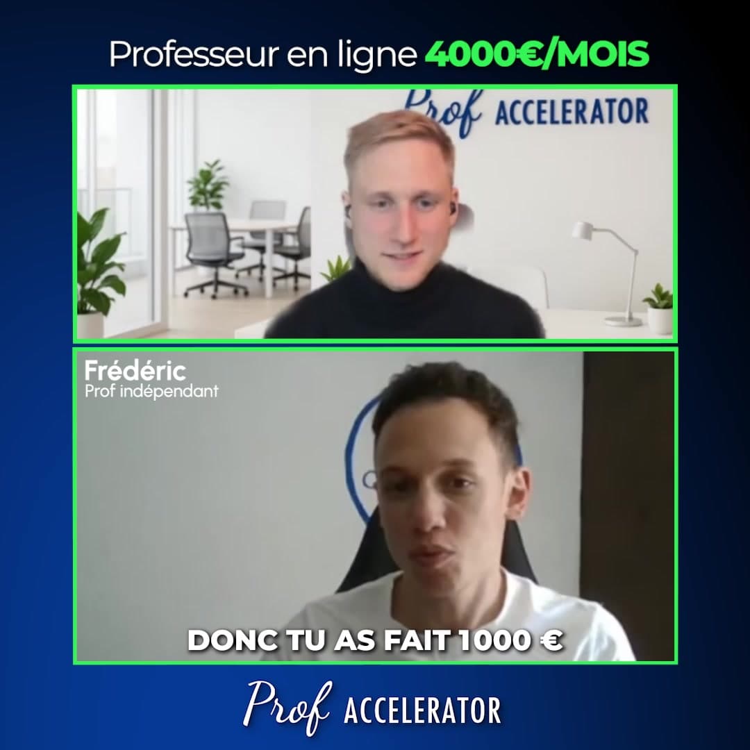 Facebook ad by ProfAccelerator