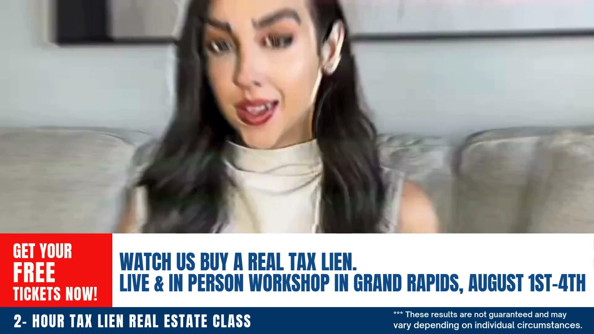 Tax Lien Wealth Builders ad creative, July 2026