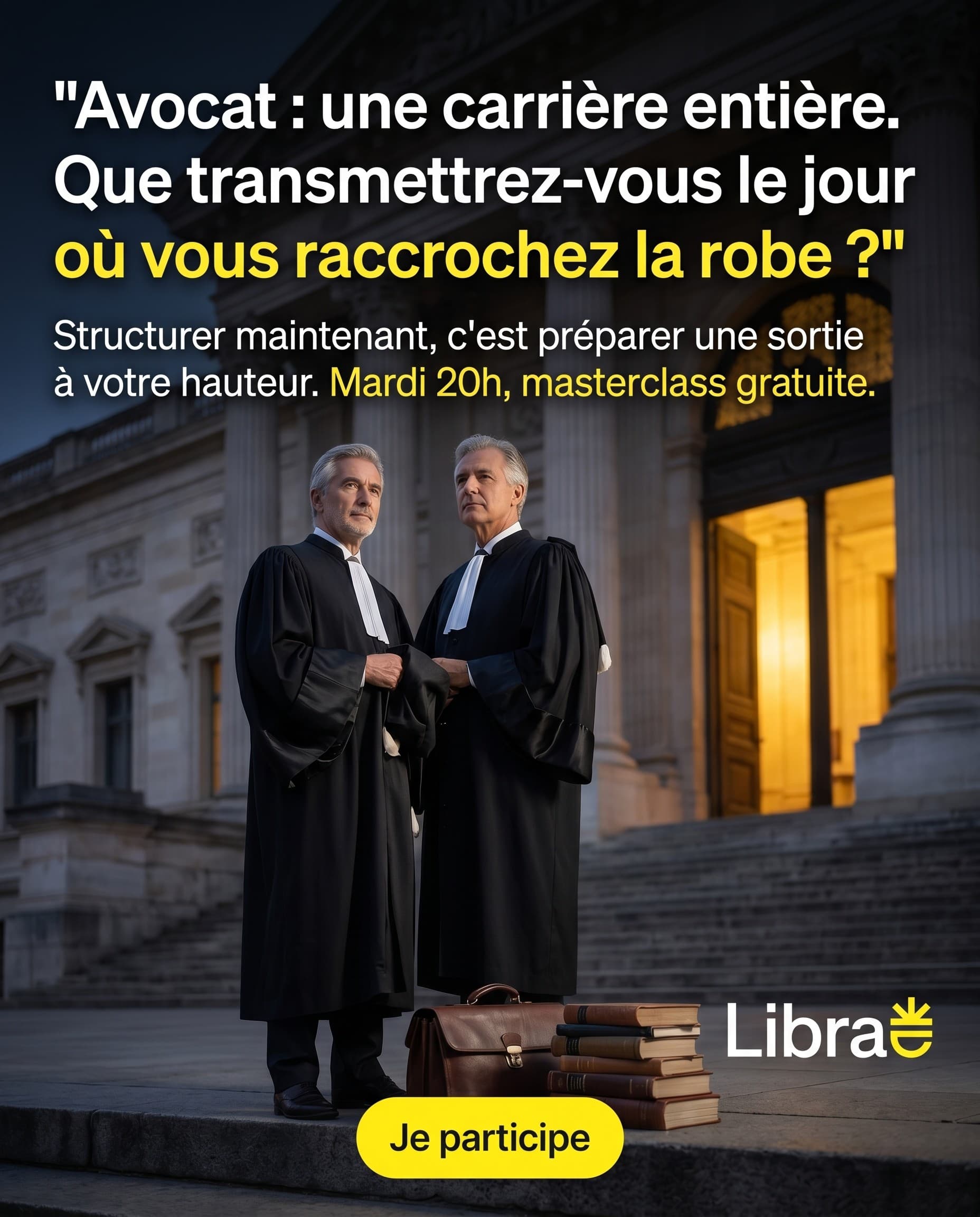 Librae - Entrepreneurs Libéraux ad creative, July 2026