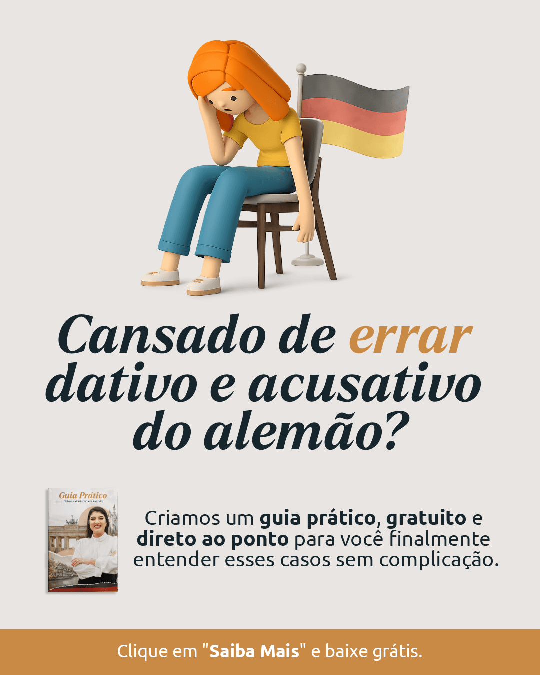 Missão Alemão ad creative, July 2026