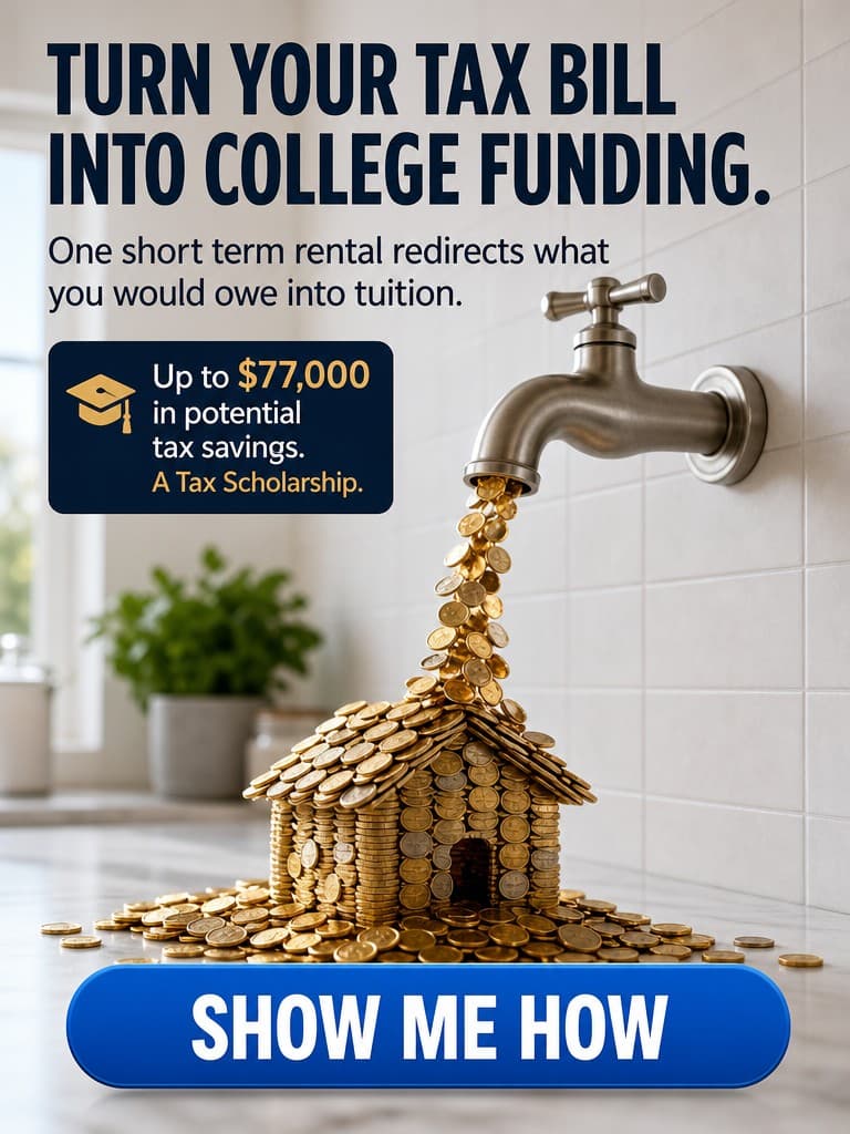College Funding Education ad creative, July 2026