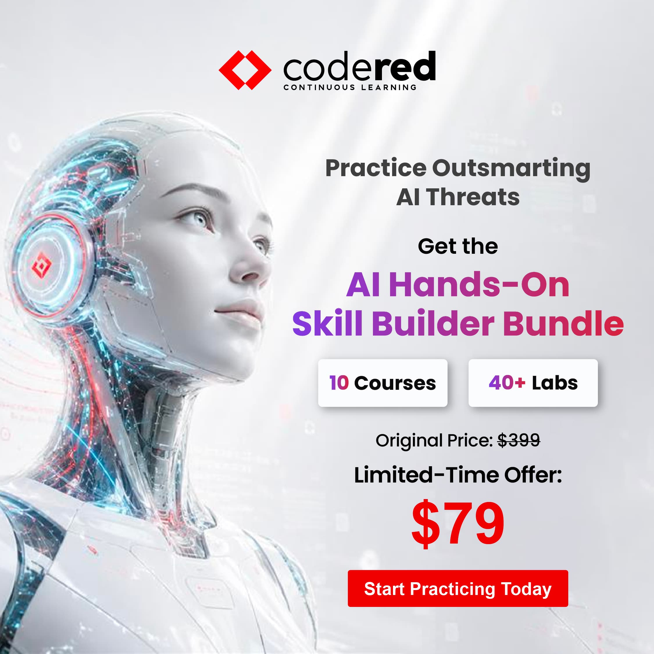 CodeRed ad creative, July 2026