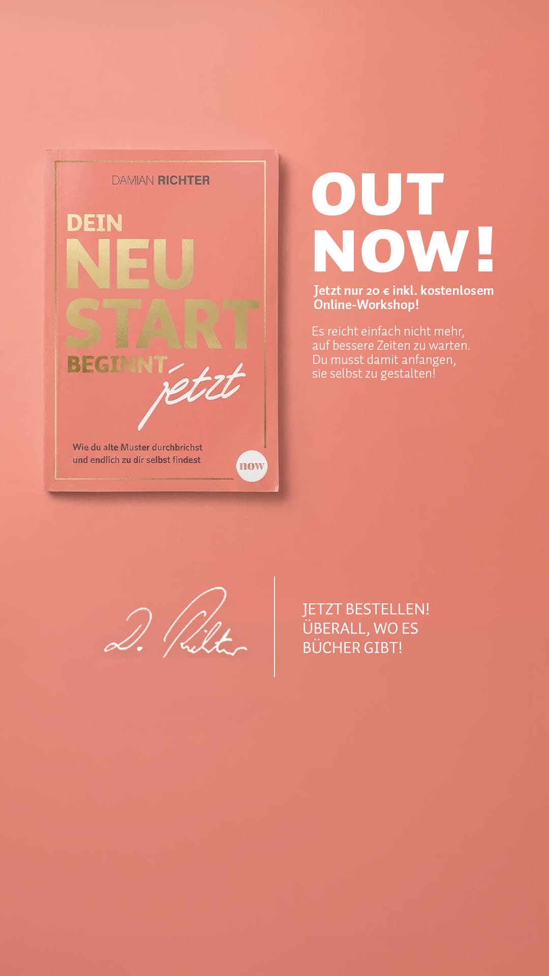 Damian Richter ad creative, June 2026