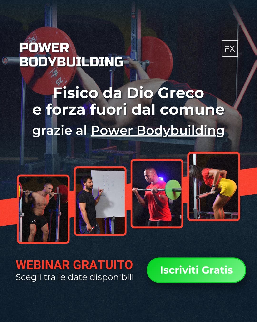 Facebook ad by FitnessX - La miglior versione di te