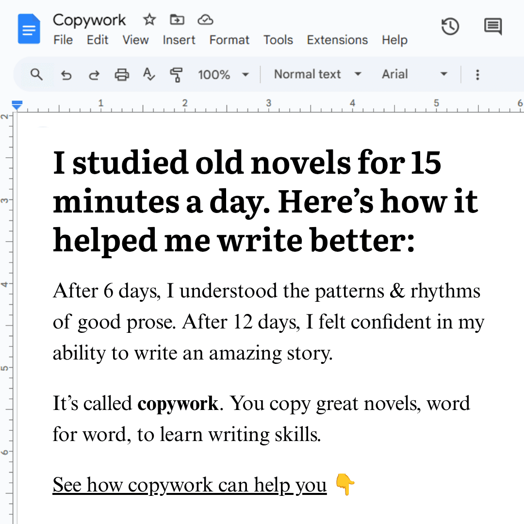 Mastering Fiction ad creative, July 2026