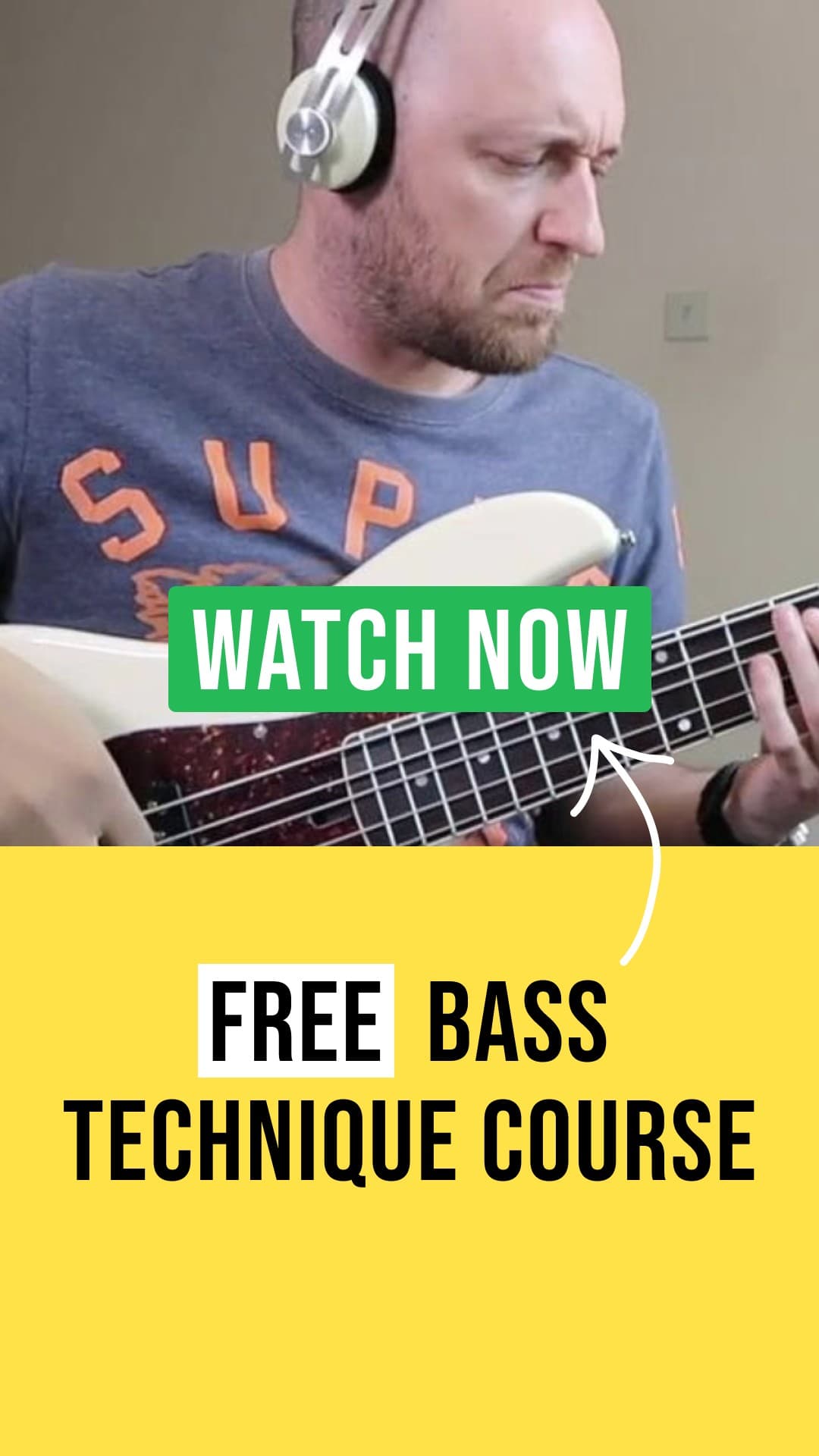 Facebook ad by ScottsBassLessons.com