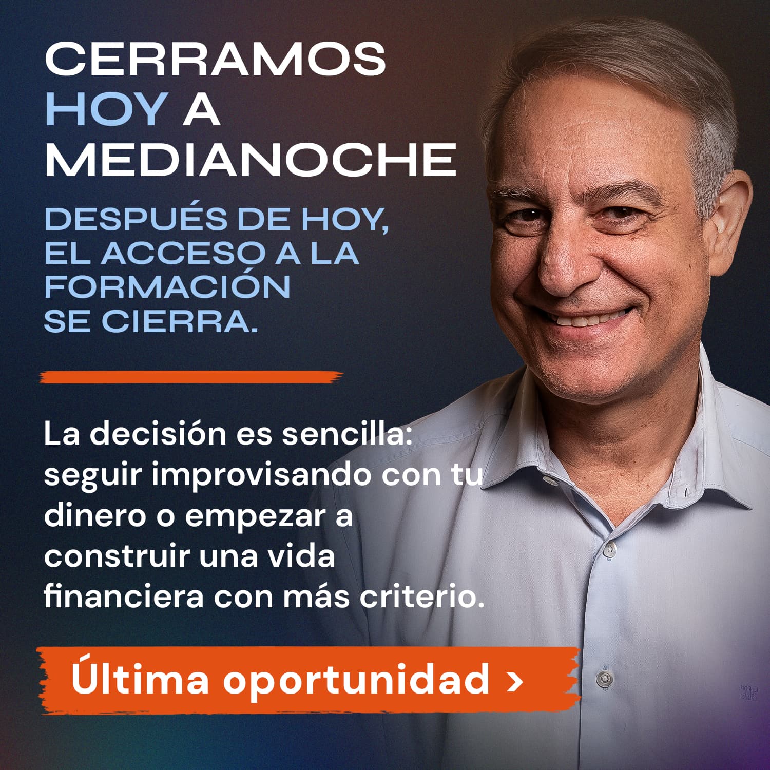 Pablo Gil Trader ad creative, July 2026