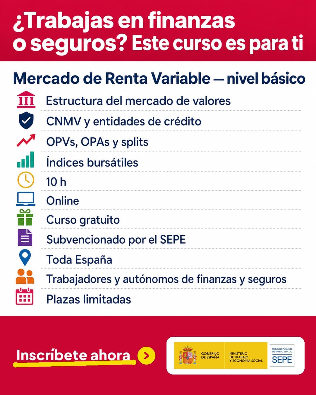 Cursos talentodigital.net ad creative, July 2026