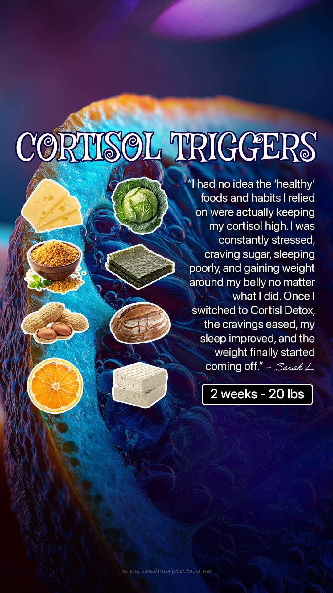 Facebook ad by 21-day Cortisol Detox Challenge
