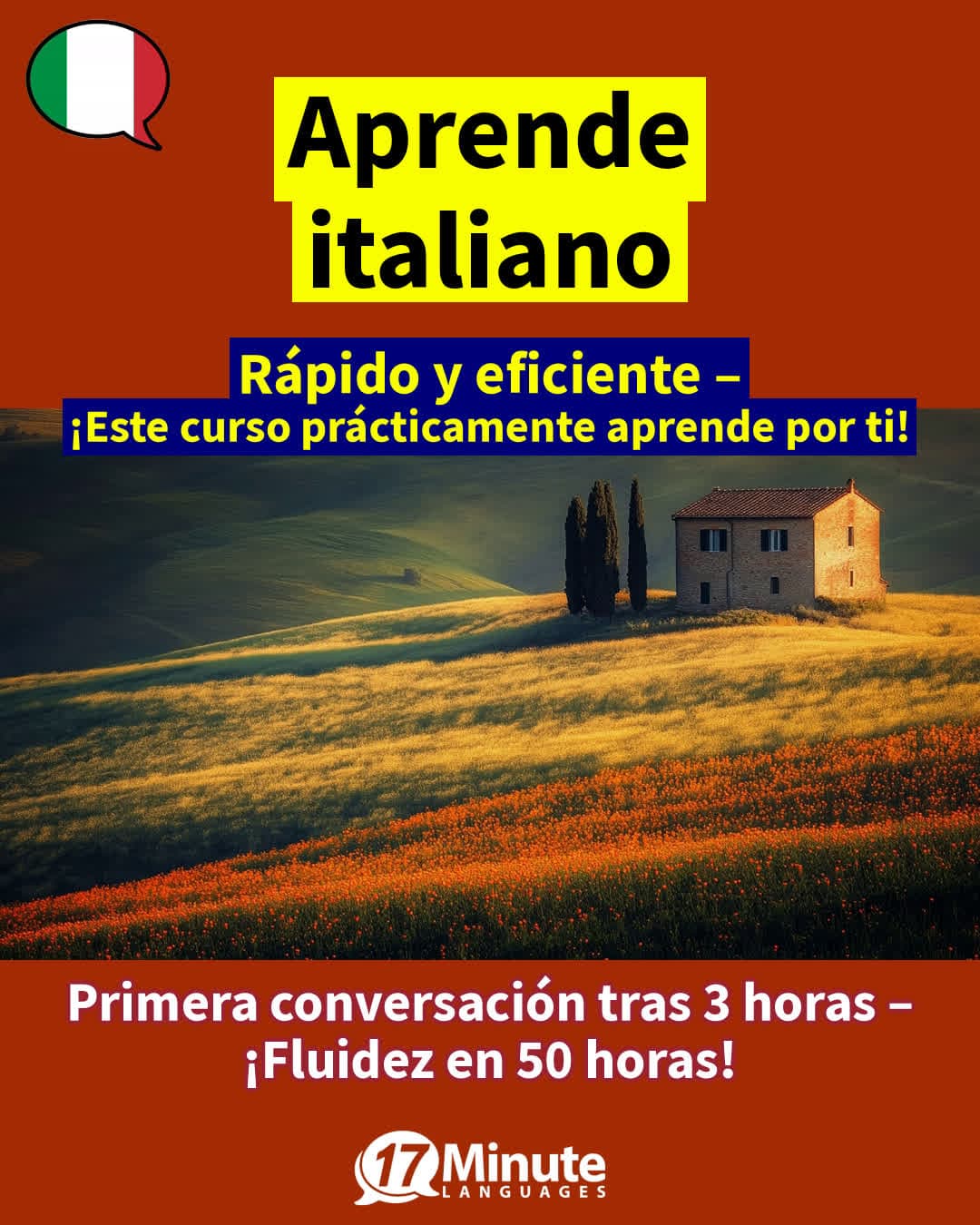 Facebook ad by 17 Minute Languages España