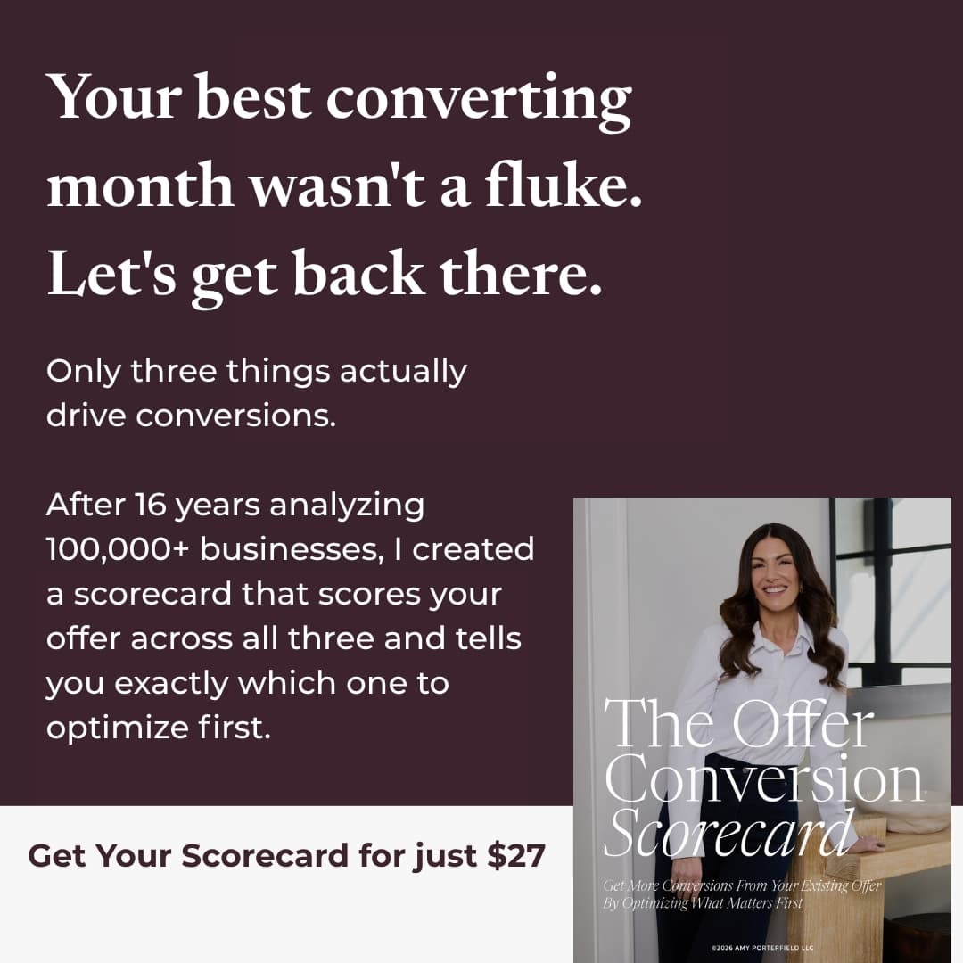 Facebook ad by Amy Porterfield