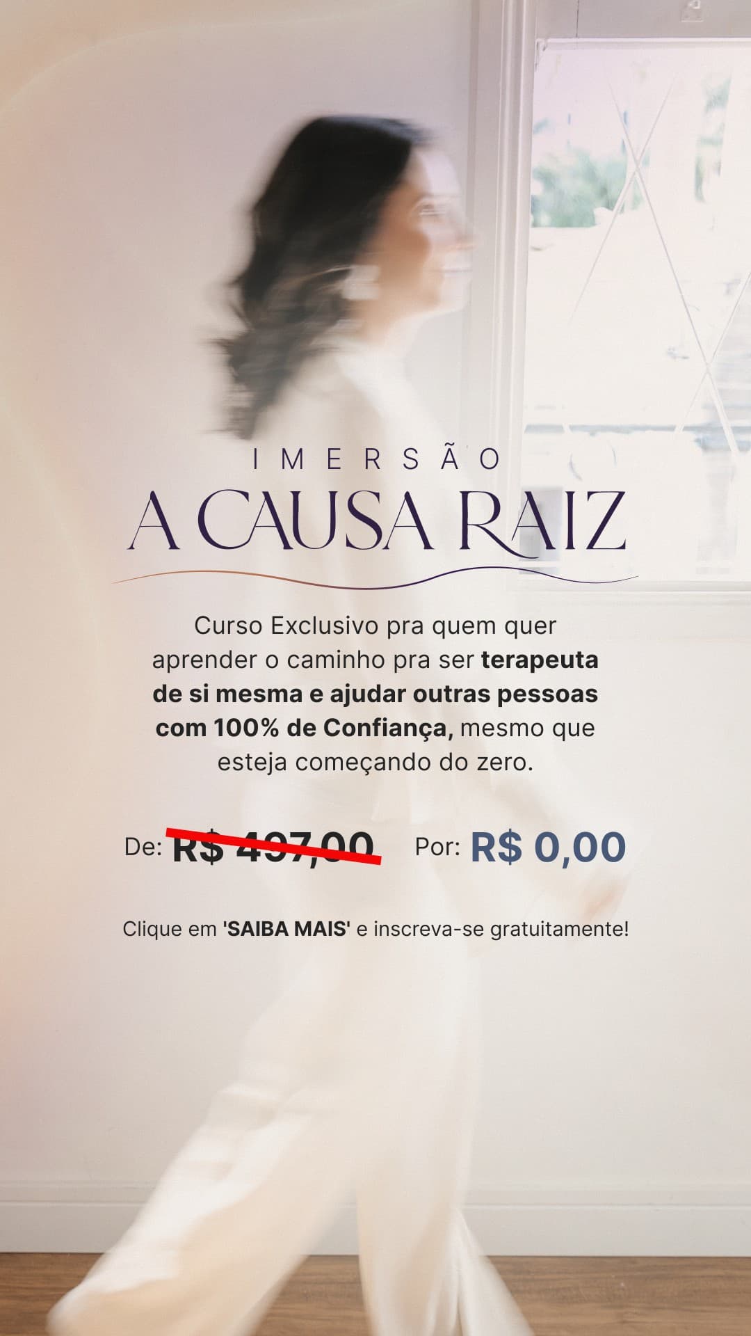 Radiestesia Terapêutica ad creative, July 2026
