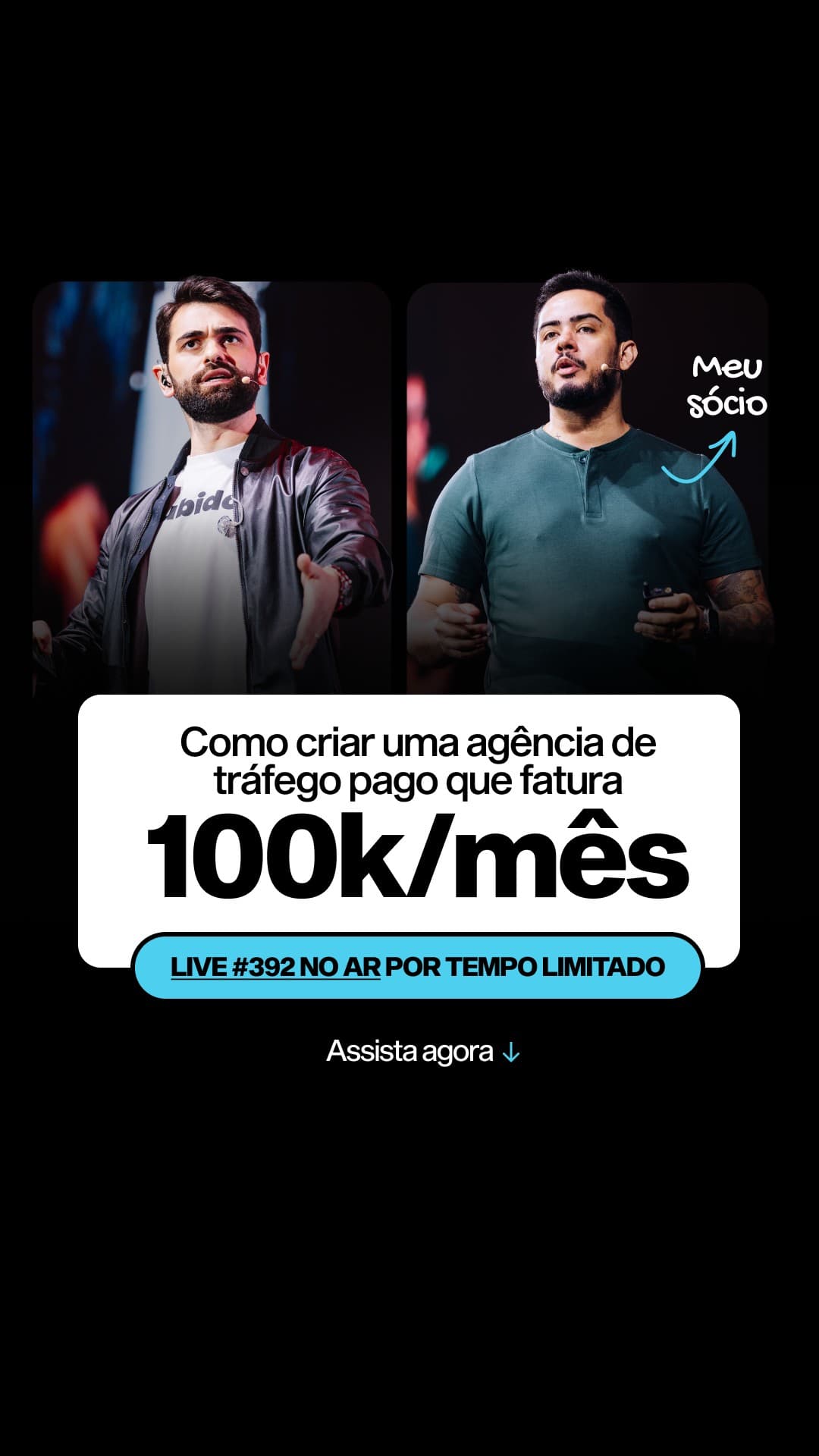 Pedro Sobral ad creative, July 2026