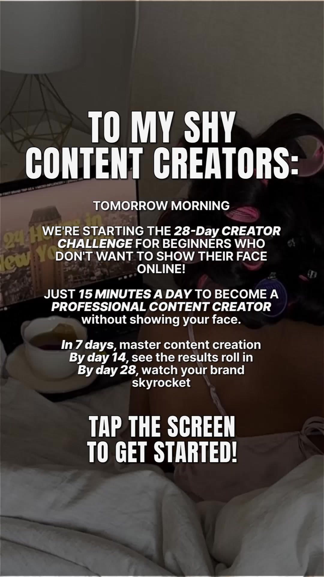 Creator Academy ad creative, February 2026