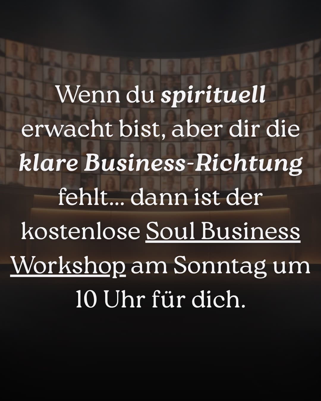 Facebook ad by Elisha Crowd