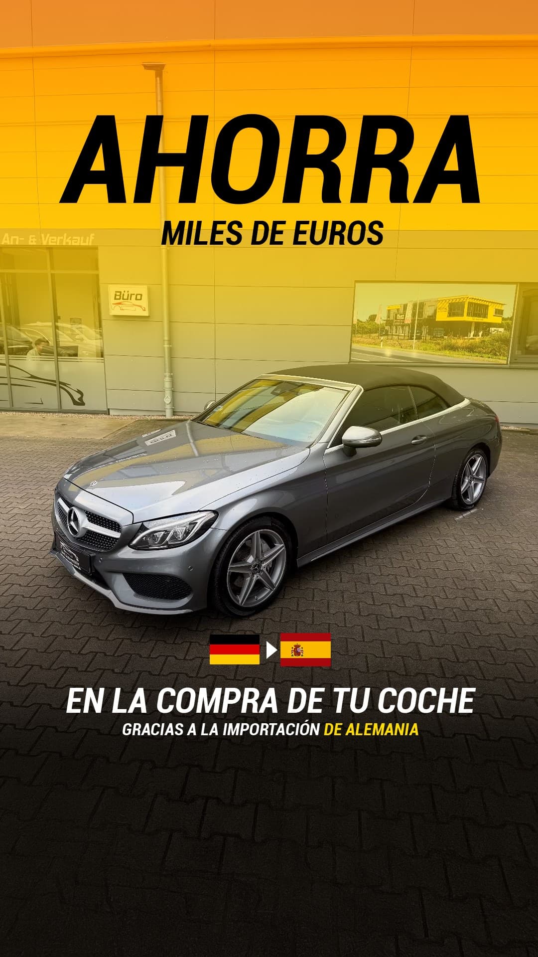 Car Import Academy ad creative, July 2026
