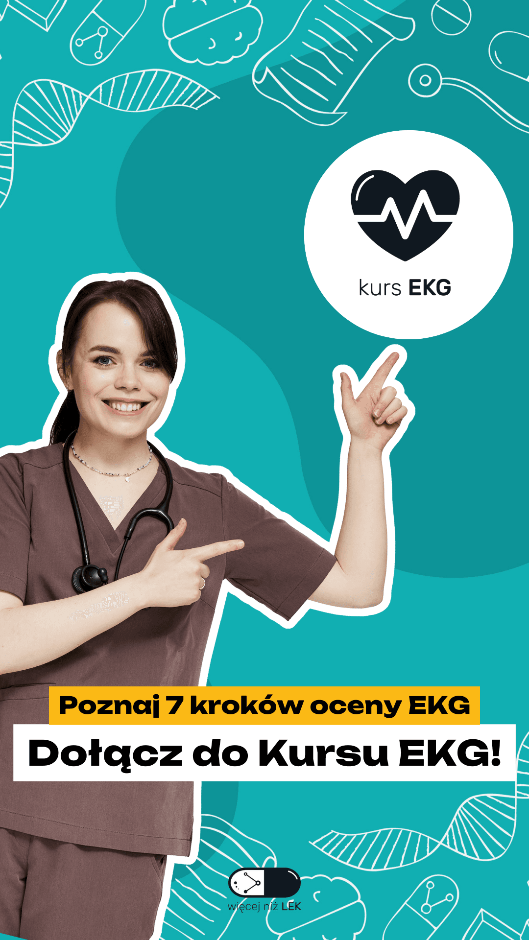 Facebook ad by Więcej niż LEK
