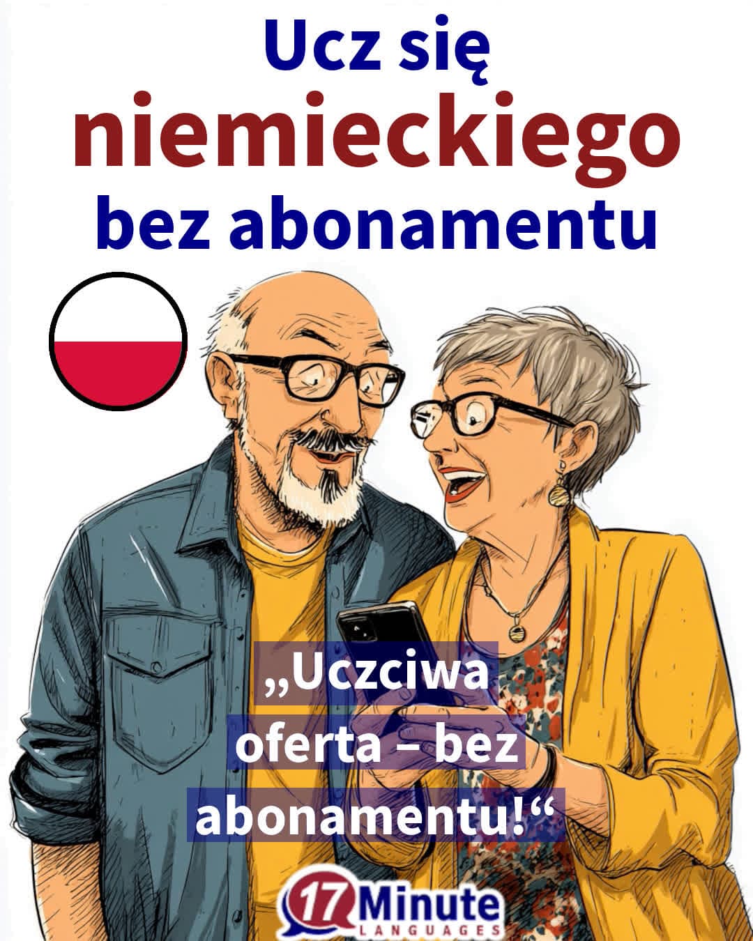Facebook ad by 17 Minute Languages Polska