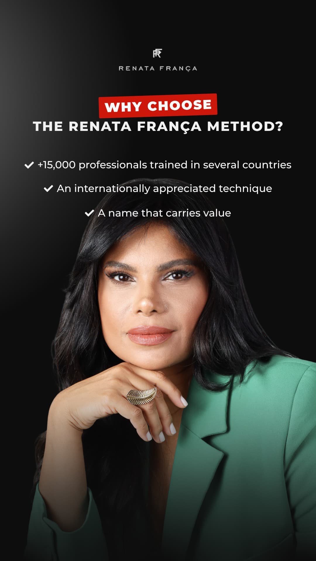 Renata França ad creative, July 2026