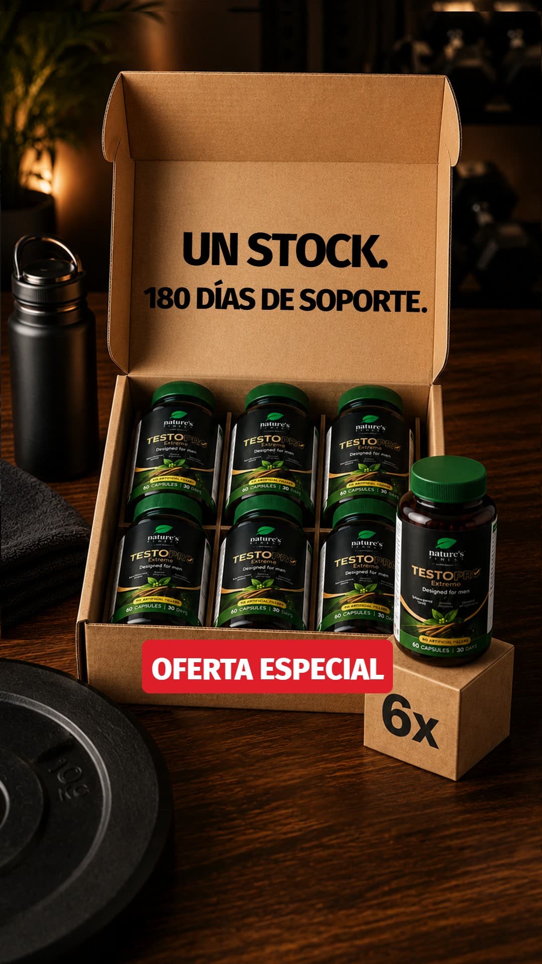 Nature's Finest España ad creative, July 2026