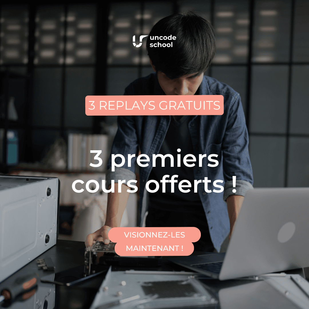 Uncode School ad creative, July 2026