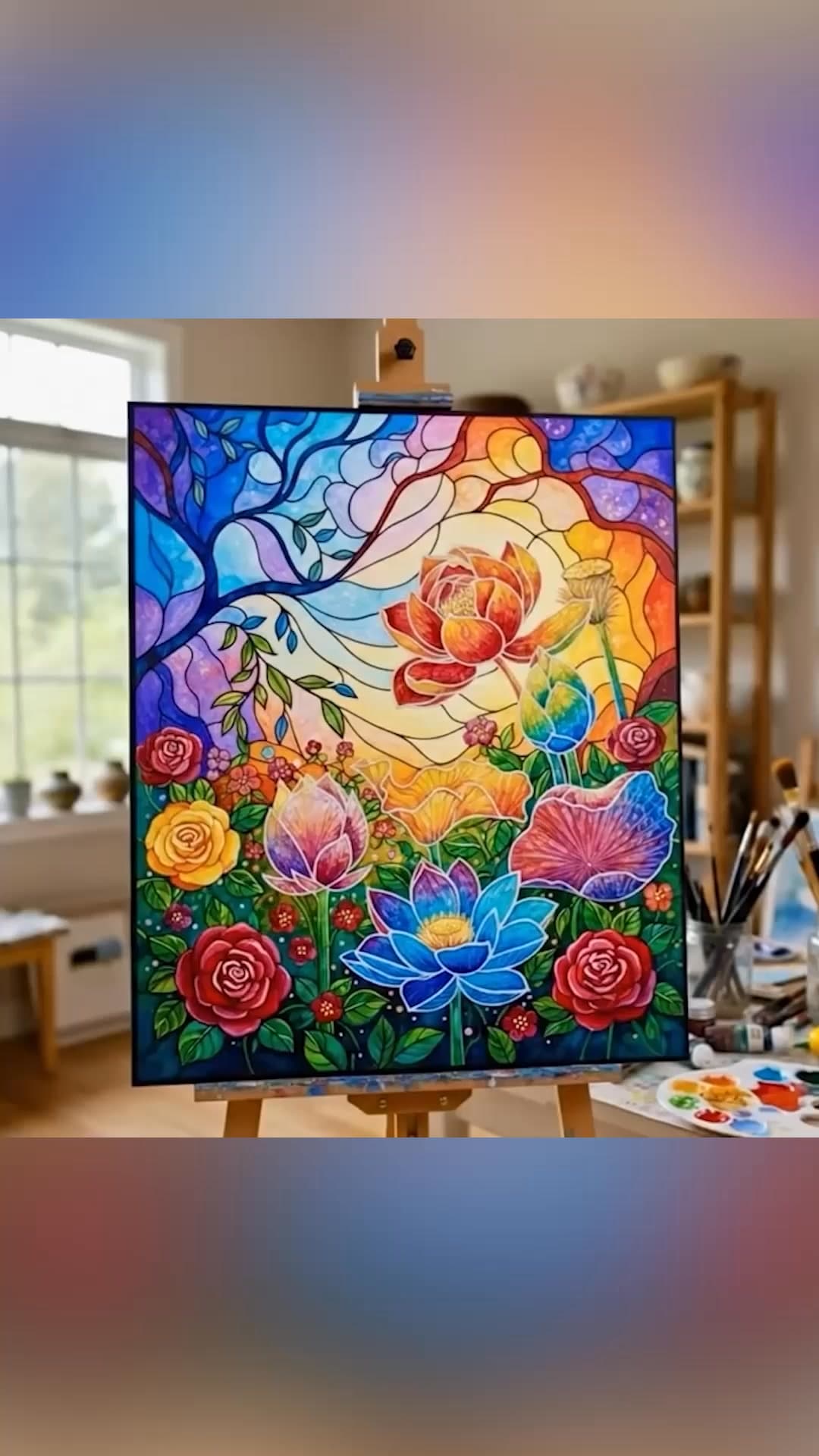 Facebook ad by Acrylic Art University