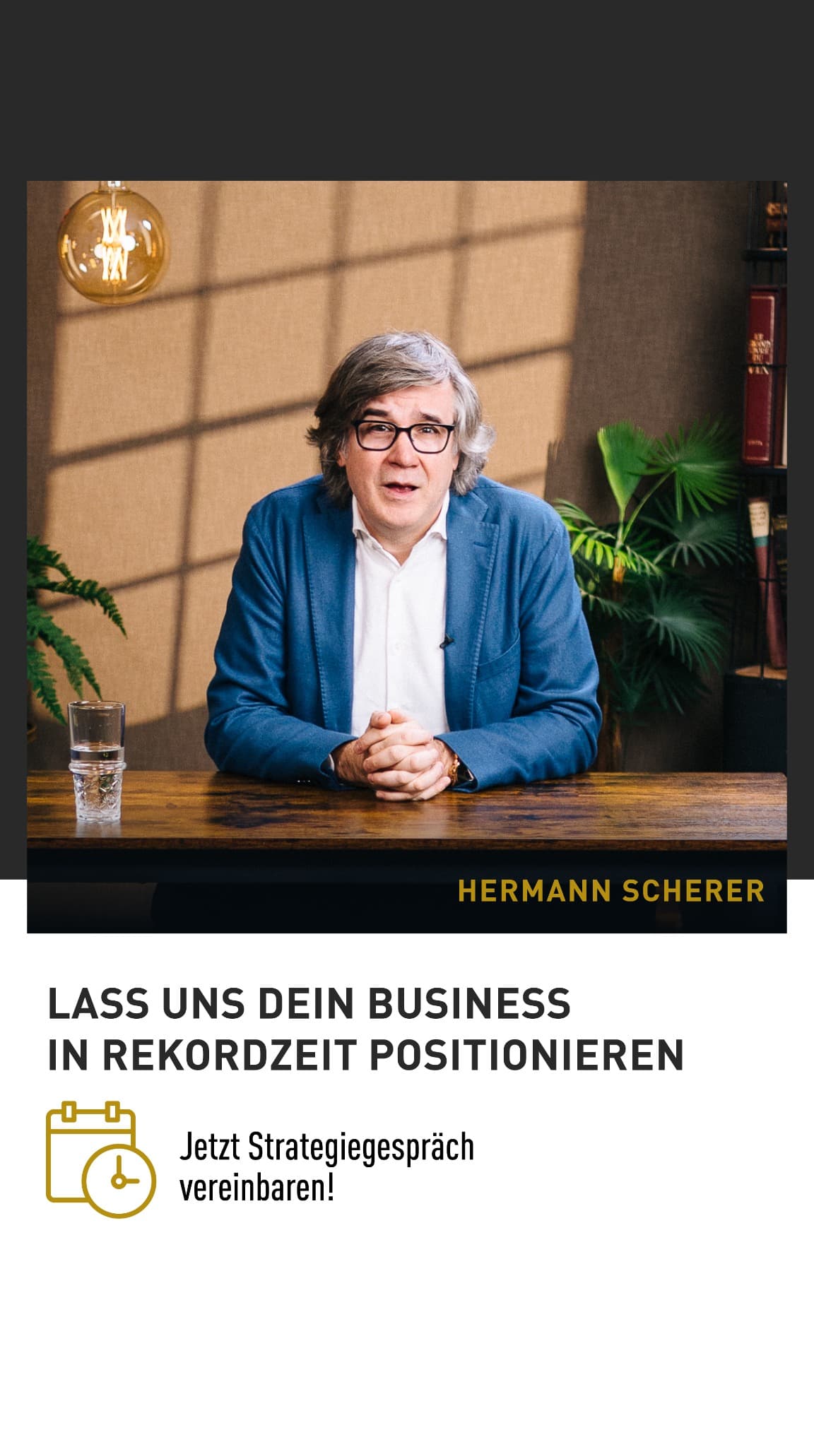 Facebook ad by Hermann Scherer