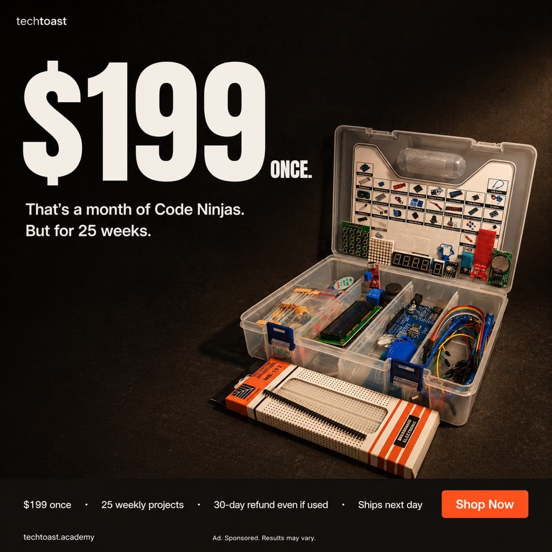 Facebook ad by TechToast Academy