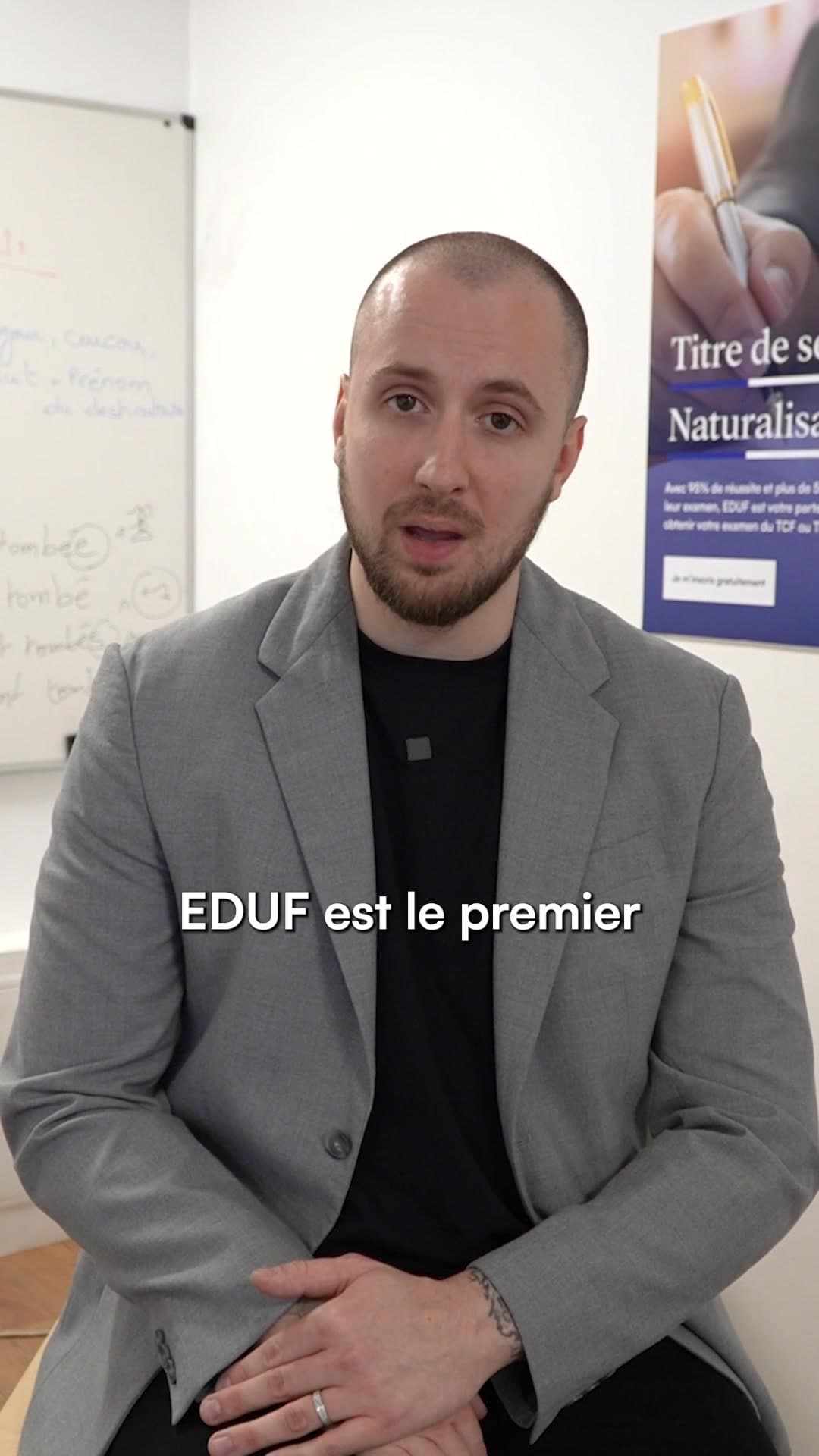 EDUF ad creative, June 2026