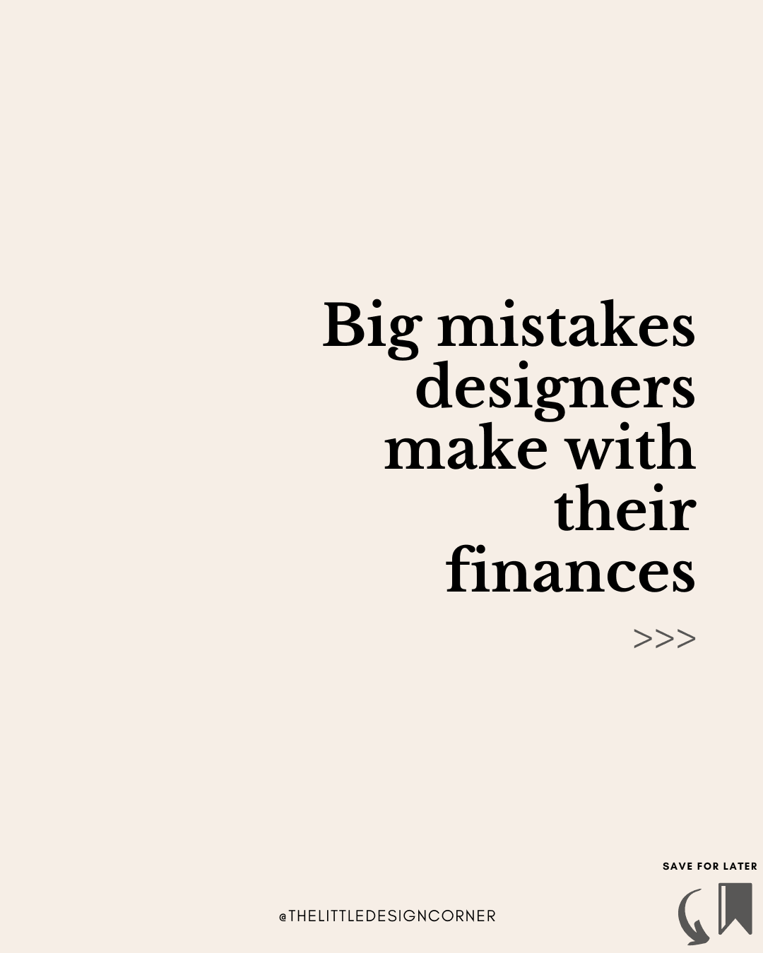 The Little Design Corner ad creative, July 2026