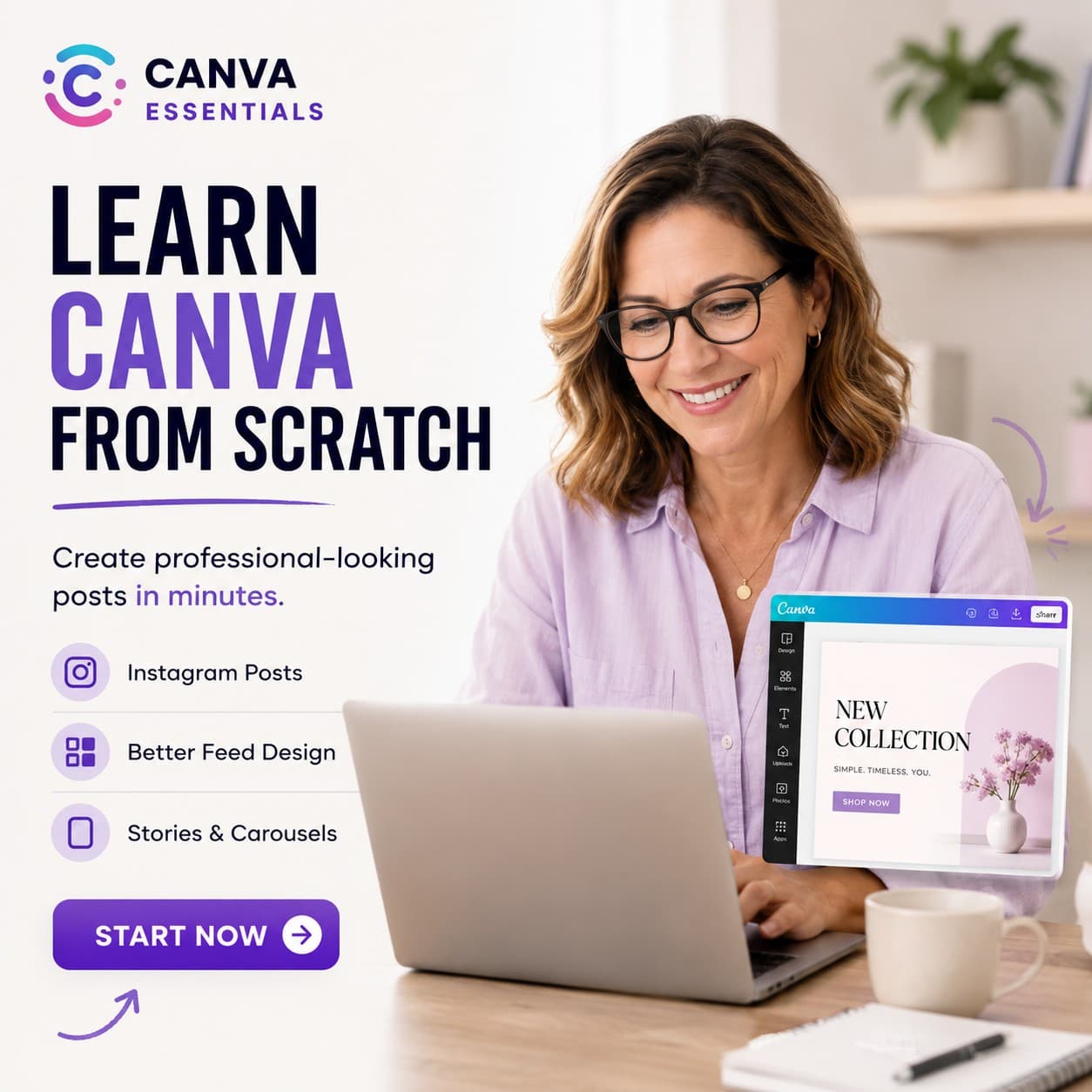 Design Essentials ad creative, July 2026